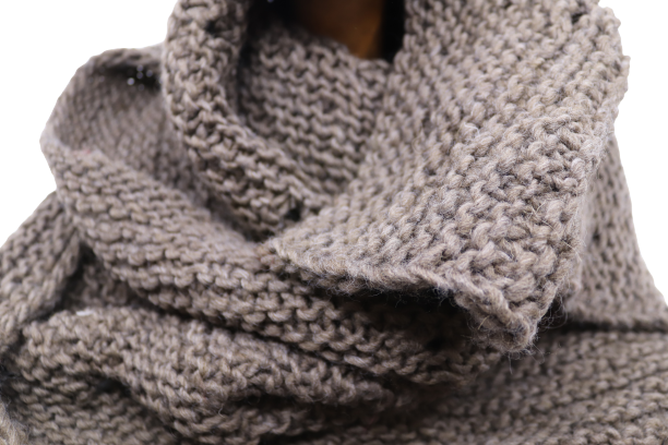 inti knitted Sjaal Brown