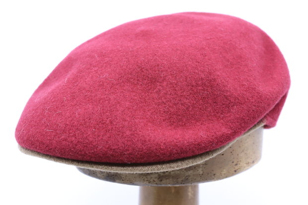 kangol flatcap 504s wool red velvet