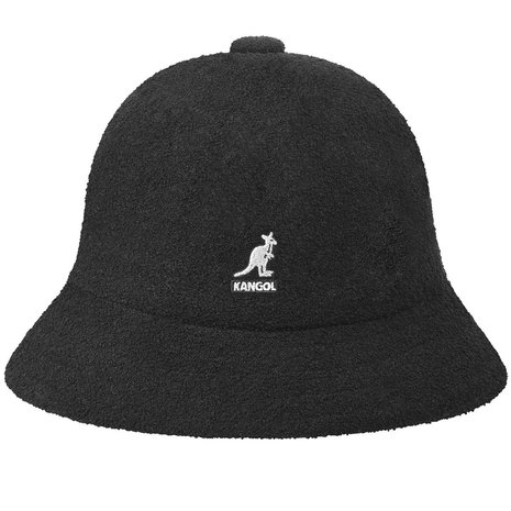 kangol bucket hat casual bermuda black