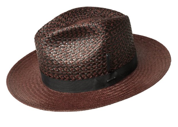 bailey fedora stallworth panama deep red and black