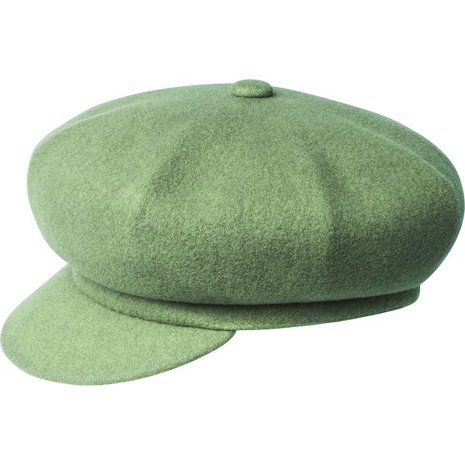 kangol cap spitfire wool oil green