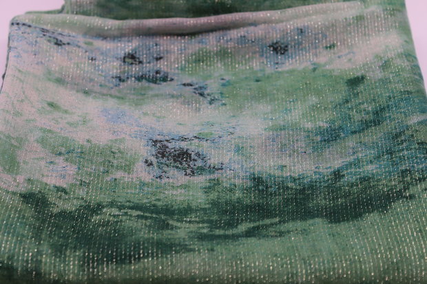 onkar zomer sjaal  viscose green fields 
