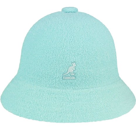 kangol bucket hat casual bermuda blue tint
