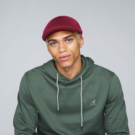 kangol flatcap 507 ventair tropic red velvet