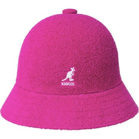 kangol bucket hat casual bermuda electric pink