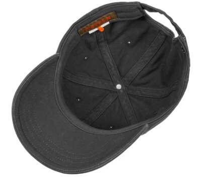 stetson rector cotton baseball cap black