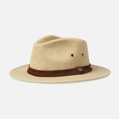 brixton messer adventure fedora cotton safari