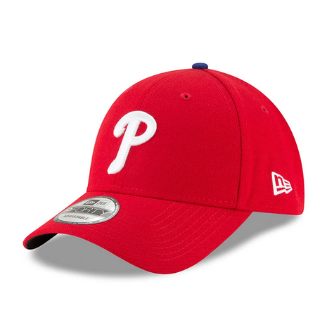 new era 9forty baseball cap mlb league philadelphia phillies red