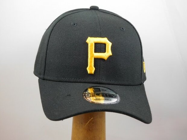 new era 49forty baseball cap pittsburgh pirates po black