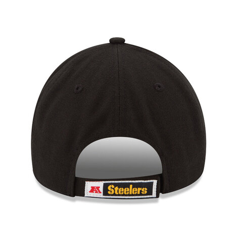 new era 9forty baseball cap nfl league pittsburgh steelers black 