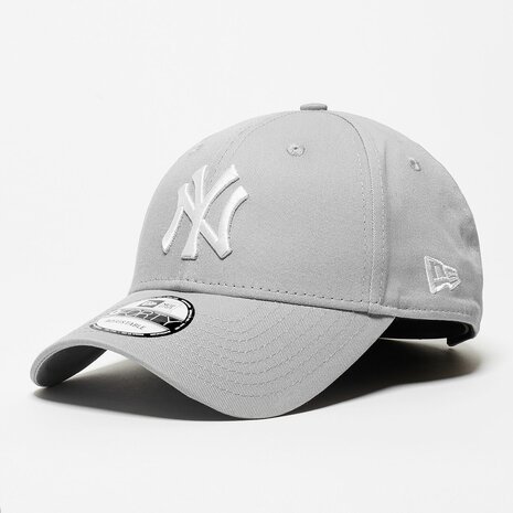 new era baseball cap 9forty new york yankees grey white