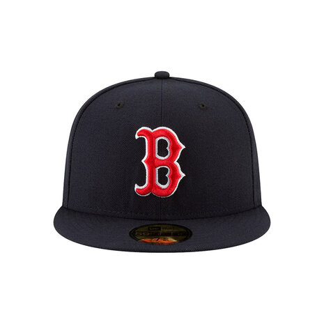 new era baseball cap 59fifty boston red sox navy rood