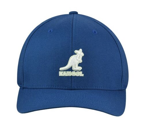 kangol baseball cap flexfit 3d wool mykonos blue