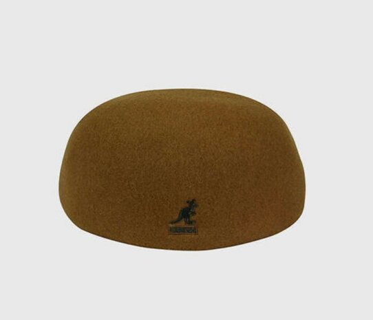 kangol flatcap 507 seamless wool wood