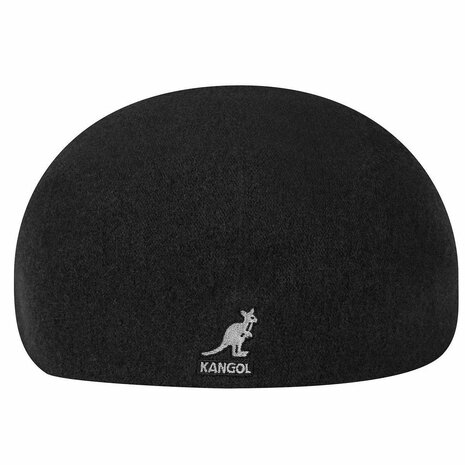 kangol flatcap 507 seamless wool black