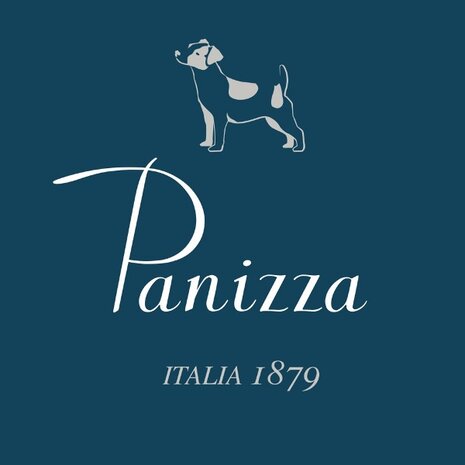 panizza sjaal viscose mix polka dot licht en donkerblauw
