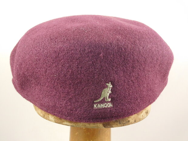 kangol flatcap 504 wool vino