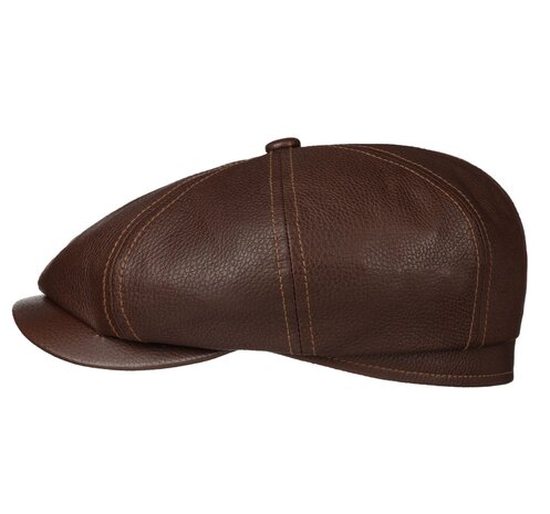 Stetson hatteras leder hot sale