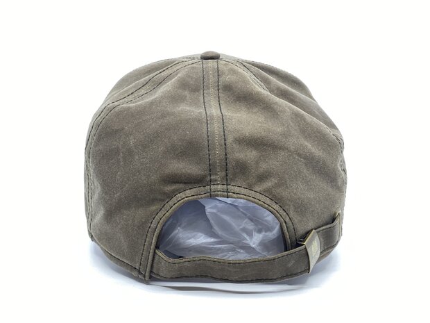 stetson trucker cap army waxed cotton american heritage olive