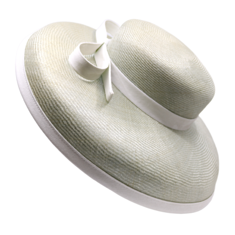 whiteley occasion hat coco parasisal ice and white