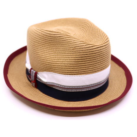 bedacht trilby pace celullose camel and burgundy