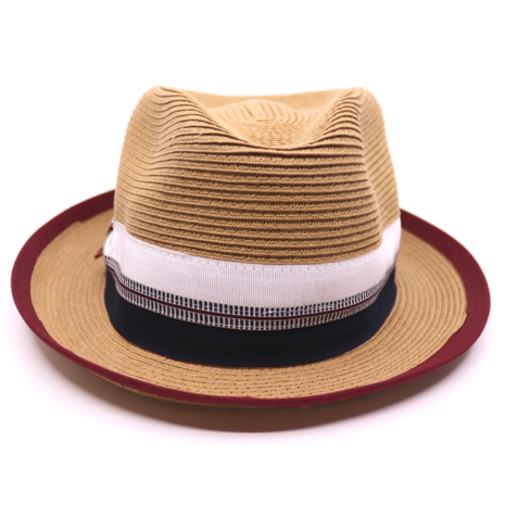 bedacht trilby pace celullose camel and burgundy