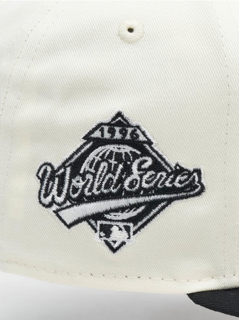 new era baseball cap championship 59fifty new york yankees 1996 white black 