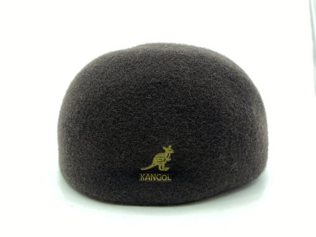 kangol flatcap 507 seamless wool espresso