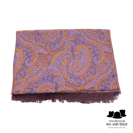 alfonso deste sjaal upholstery copper blue 