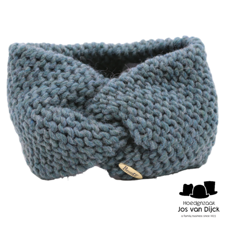 bronte haarband camille knitted wolmix teal