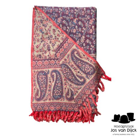 onkar tibetan blanket scarf yak wolmix lavender