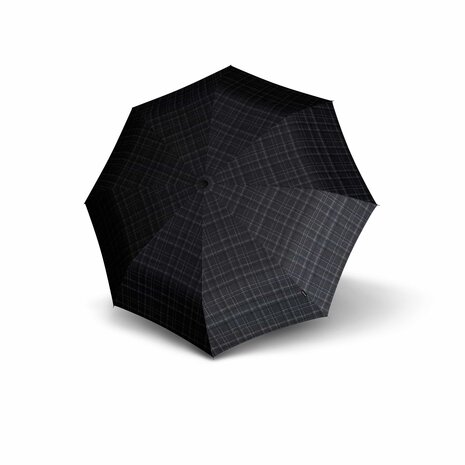 knirps paraplu t260 duomatic medium checkered black