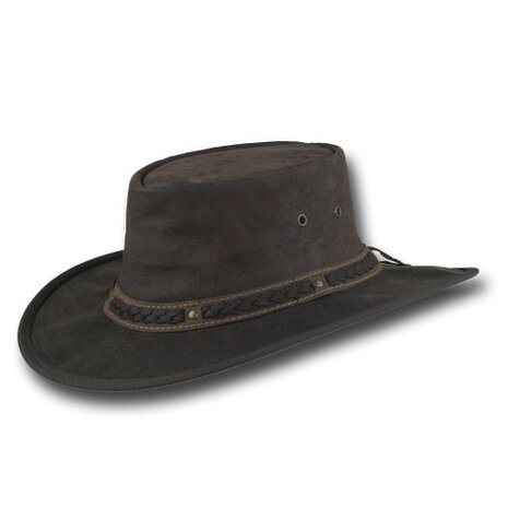 barmah bronco coopers crossing leather crackle brown
