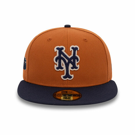 new era baseball cap mlb 59fifty new york mets boucle 