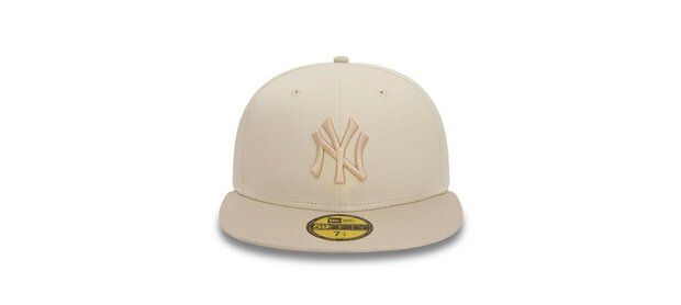 new era fitted baseball cap 59fifty new york yankees stone