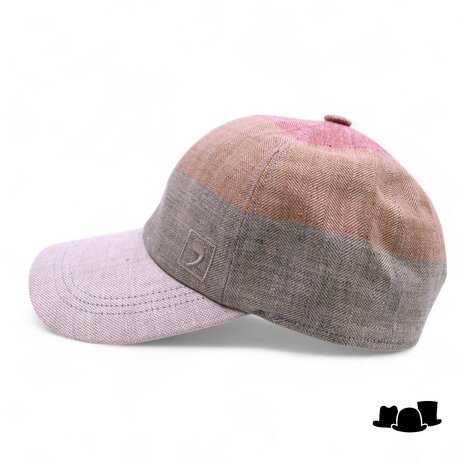 alfonso deste baseball multi color visgraat