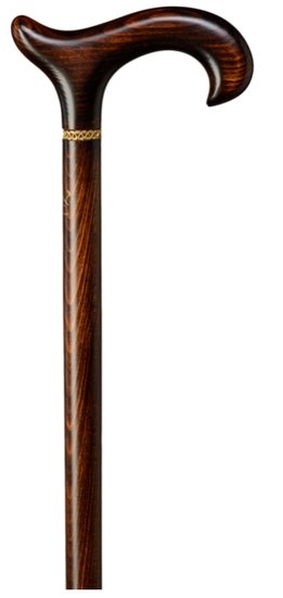 gastrock wandelstok mini derby dark flamed