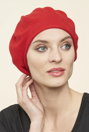 parkhurst knitwear baret cotton red