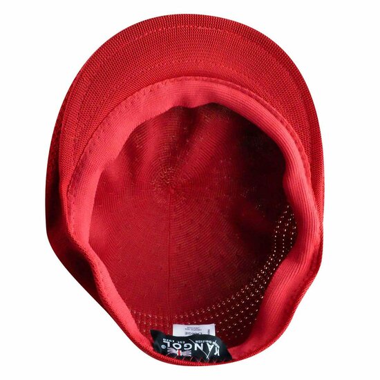 kangol flatcap ventair 504 tropic scarlet