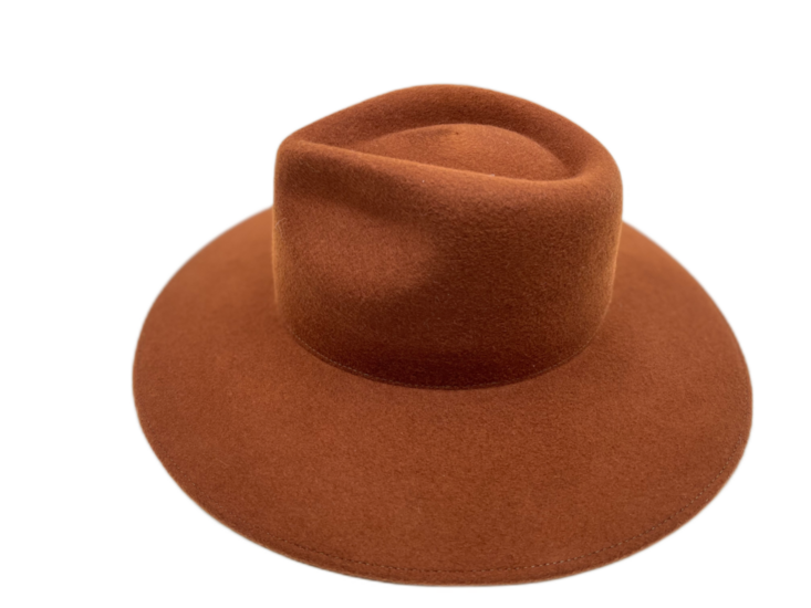 weba hats fedora 9100 wolvilt cognac