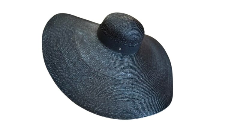 panizza oversized flaphoed stro zwart