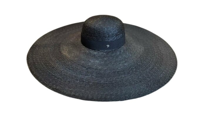 panizza oversized flaphoed stro zwart