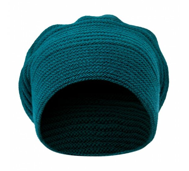 bronte muts faraona alpaca wol mix dubbelgebreid teal
