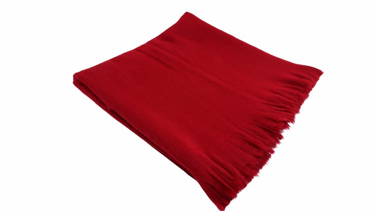 jos van dijck sjaal alpaca wol rood