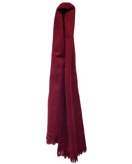 jos van dijck sjaal alpaca wol rood