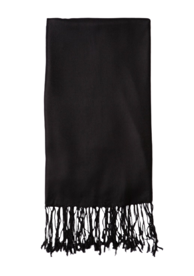 onkar pashmina viscose zwart