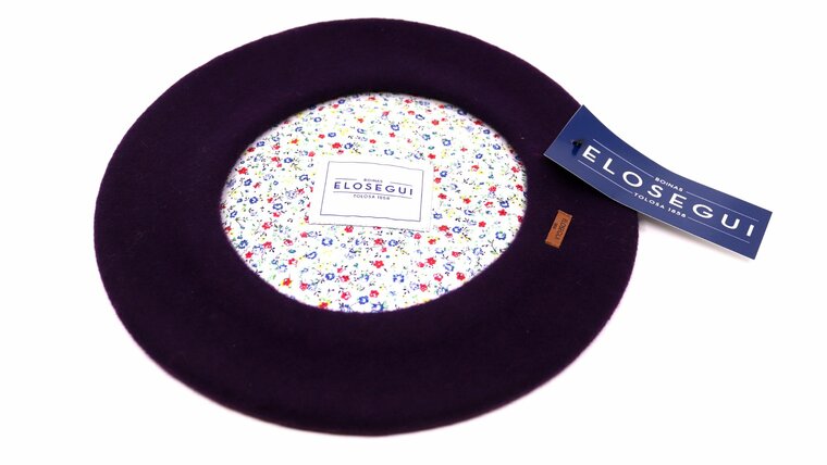 elosegui alpino baret merino wolvilt aubergine