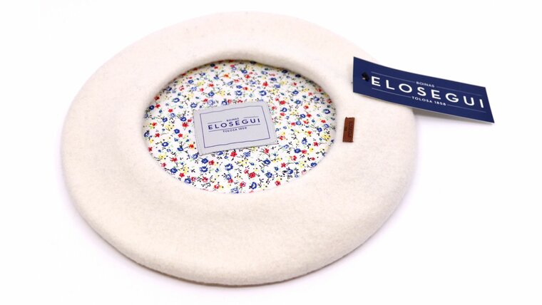 elosegui alpino baret merino wolvilt wit