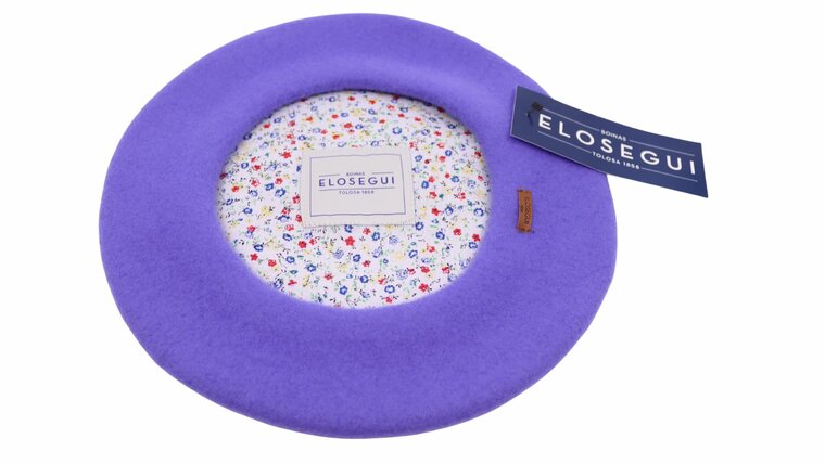 elosegui alpino baret merino wolvilt ciclamino paars 