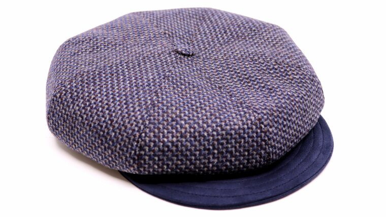 portaluri dames volumineuze ballonpet alis wolmix golfjes blauw